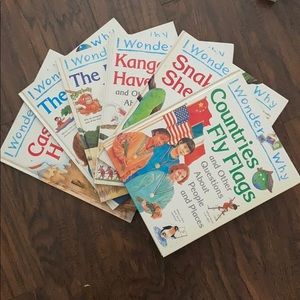 I wonder why children’s book set